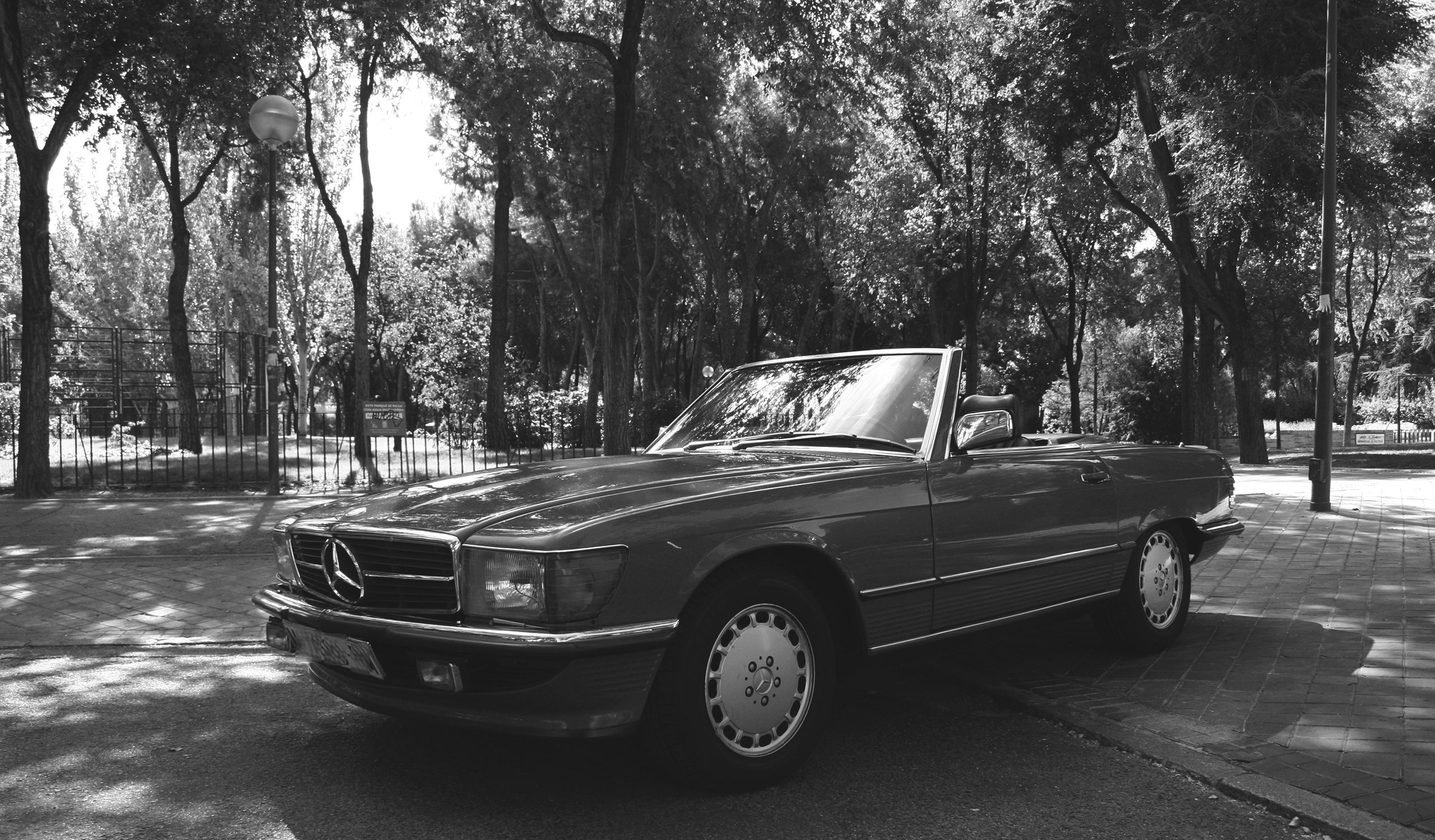 Mercedes 500 SL descapotable